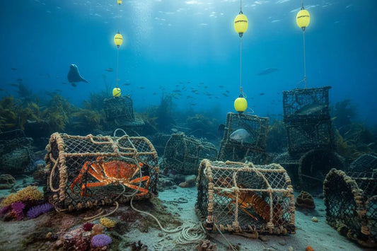 Raet nasjonalpark med tapte fiskeredskaper under vann – spøkelsesfiske truer marine liv og økosystem