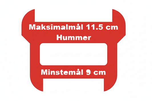 Hummermål 9cm